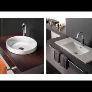 Los mejores diseños de muebles de baño con lavabo sobre encimera
