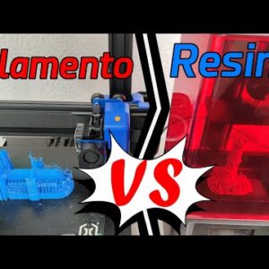Comparativa: Impresora 3D de resina vs impresora 3D de filamento